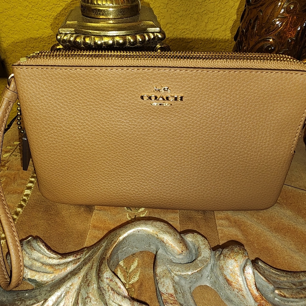 Coach Wristlet Leather